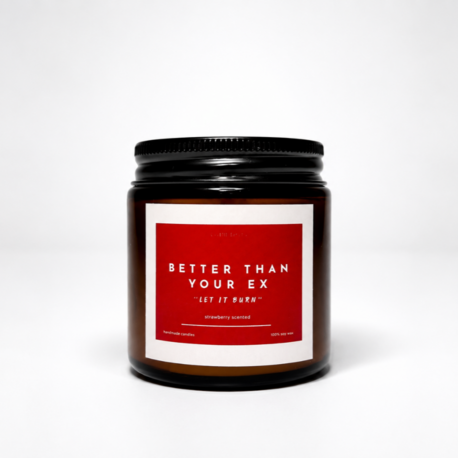 Better Than Your Ex | Strawberry Soy Candle