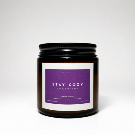 Stay Cozy | Lavender Soy Candle