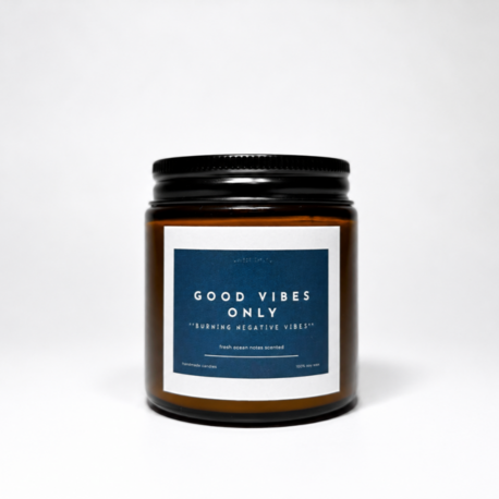 Good Vibes Only | Ocean Breeze Soy Candle
