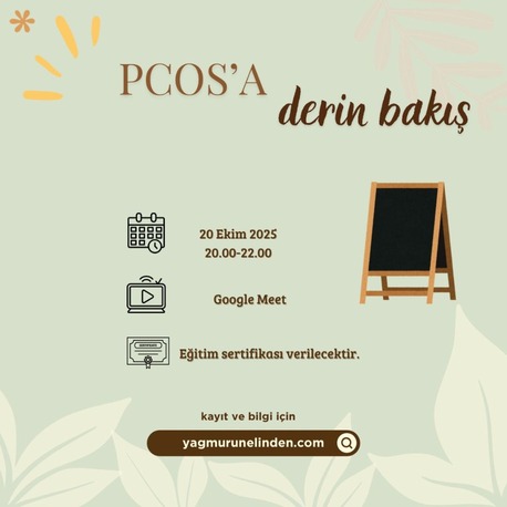 PCOS'A DERİN BAKIŞ -canlı eğitim kaydı