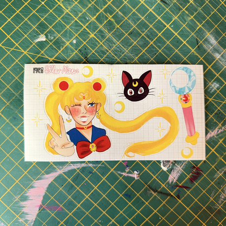Sailor moon sticker sayfa