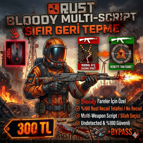 RUST BLOODY MACRO FULL PAKET