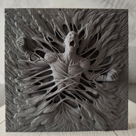 3D Duvar Tablosu – “İçsel Patlama”