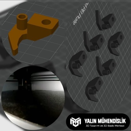 Volta EV1 Kapı Kolu Parçası – 3D Baskı İle Yedek Üretim,