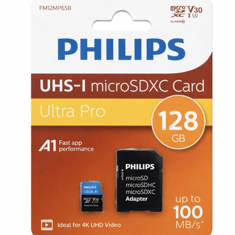 Phılıps 4K 100 mb/sn Sd Kart c10 v30 u3