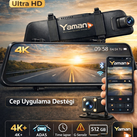 Expotech CR-57DVR Dikiz ayna kamera 