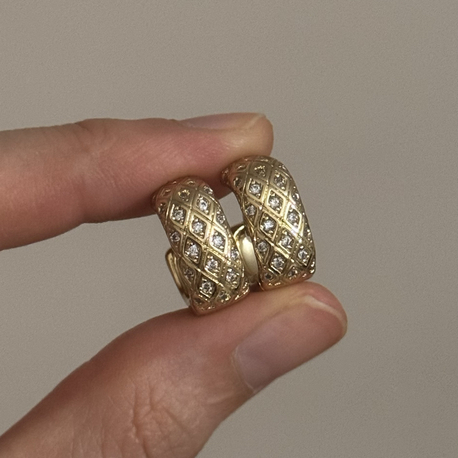 Vintage küpe / xuping (14kgoldrenk)