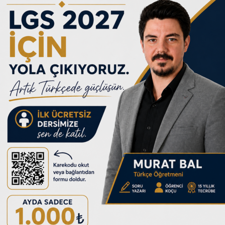ÇEVRİM İÇİ ÖZEL DERS  1 SAATLİK PAKET