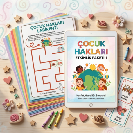 Çocuk Hakları Dijital Etkinlik Paketi 1 26 Sayfa PDF 