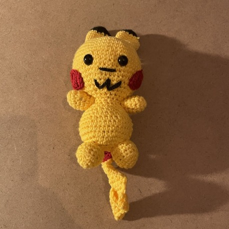 Tasarım Amigurumi Pikachu Figürü - Dekoratif Karakter & Kalıcı Hediye