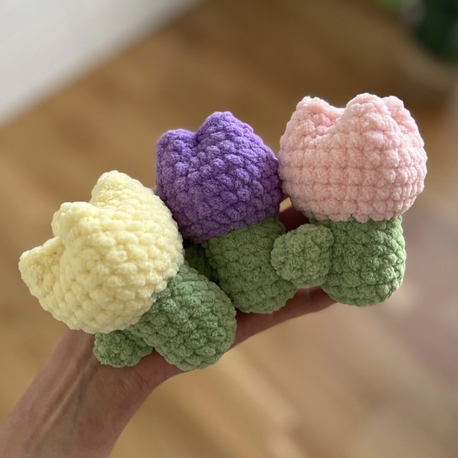 Küçük Tekli Lale Peluş / Bag Charm