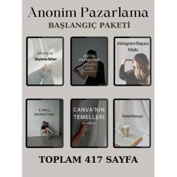 DWA/OWA Anomin Dijital Pazarlama+Canva,Reels,İnstagram,E mail Marketing Kılavuzu