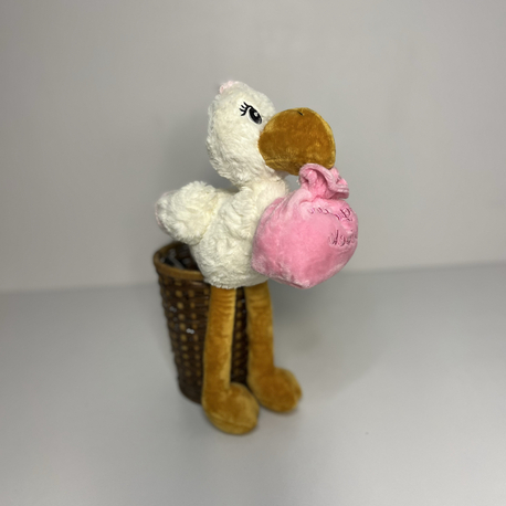 Hoşgeldin Kız Bebek-30x15cm Kişiye Özel NFC’li Anı Hediyesi(Kalemlik Ürüne Dahil Değildir)