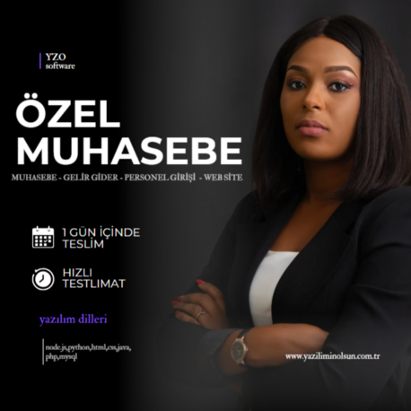 ÖZEL MUHASEBE PROGRAMI (aylık)