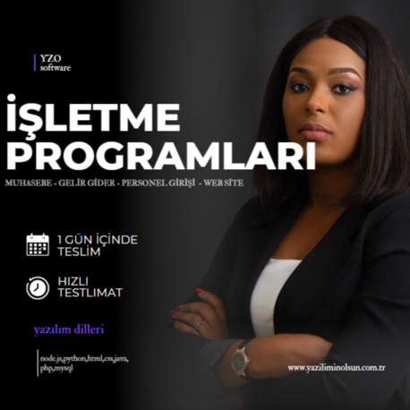 İŞLETME PROGRAMI (aylık)