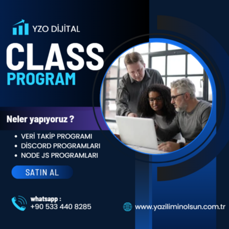 CLASS PROGRAM (SINIRSIZ)