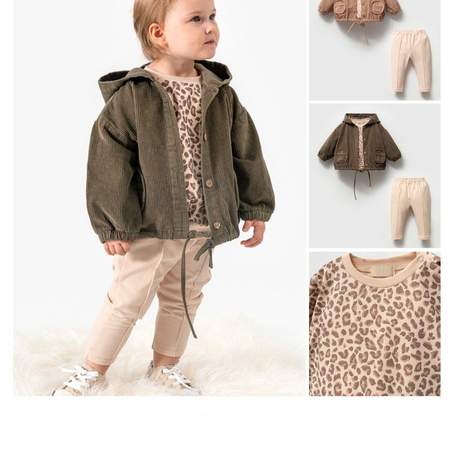 LEOPAR DESENLİ 3LÜ KADİFE TAKIM