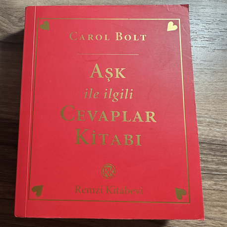 Aşk ile ilgili cevaplar kitabı açılımı