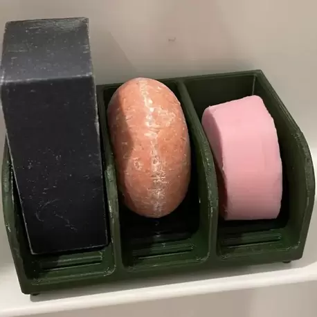 3 Bar Duş Sabunluk