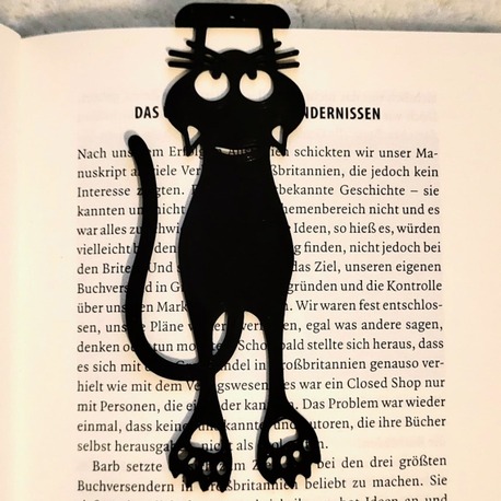 Kedi Kitap Ayracı