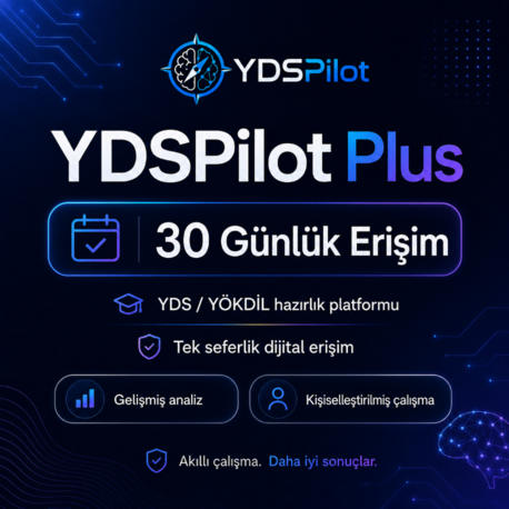 YDSPilot Plus — 30 Günlük Erişim