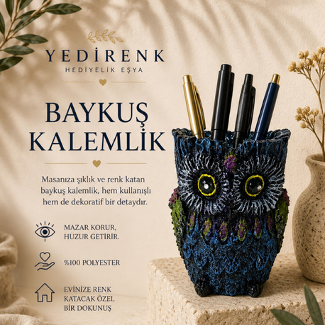 Yedirenk |Baykuş Kalemlik