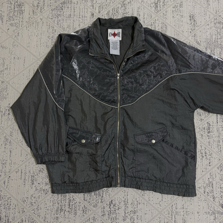 Gri Spor Vintage Ceket