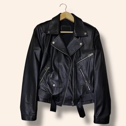 Biker Model Gerçek Deri Ceket(Ürün sıfırdır)