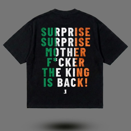 "THE KING IS BACK" T-shirt