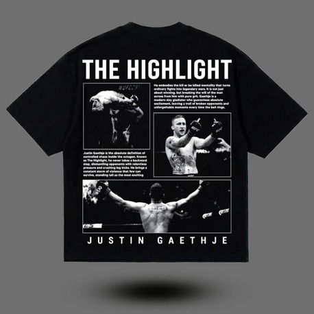 Justin Gaethje "THE HIGHLIGHT" T-shirt