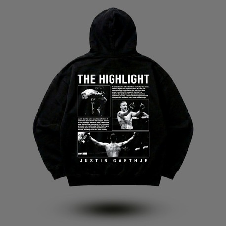 Justin Gaethje "THE HIGHLIGHT" Hoodie