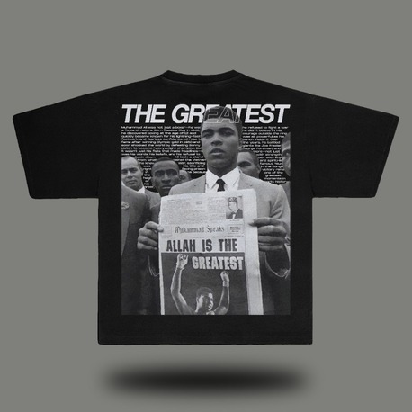 Muhammed Ali "THE GREATEST" Oversize T-shirt