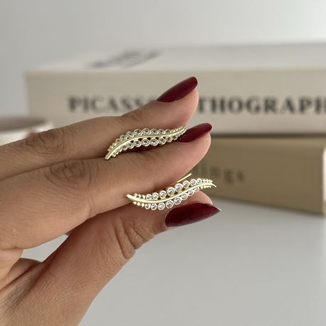 14k xuping seri küpe 