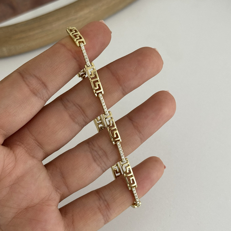 14k Xuping seri marka model bileklik 