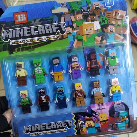 12 Lİ MINECRAFT SETİ - LEGO FİGÜR