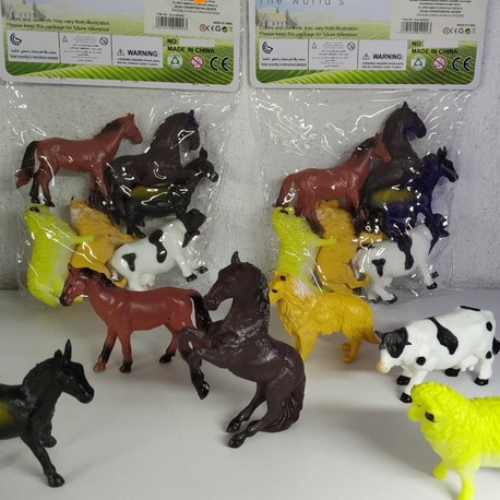 15 CM SAFARİ HAYVANLARI 6 LI PK