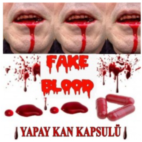 Şaka Malz - Kan Kapsül şakası 5 adet Kan kapsulü