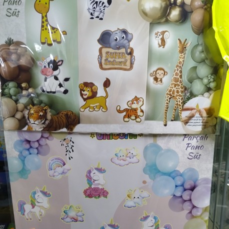 KENDİNDEN YAPIŞKANLI DEKORATİF PANO SÜS