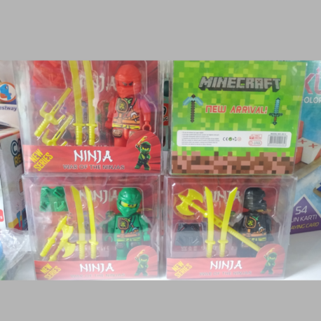 PVC NINJA FİGÜRLERİ