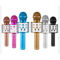 ŞARJLI BLUETOOTH LU KARAOKE MİKROFON MICROFONE 