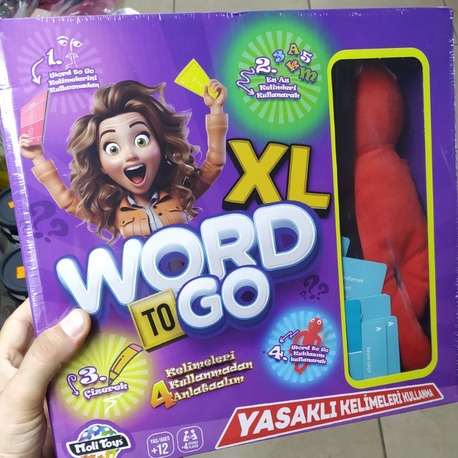 WORD TO GO XL KUKLALI MOR KUTU YASAK KELİMELER TABU MUADIL