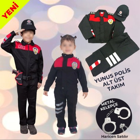 YUNUS POLİS ALT ÜST TAKIM + ŞAPKA