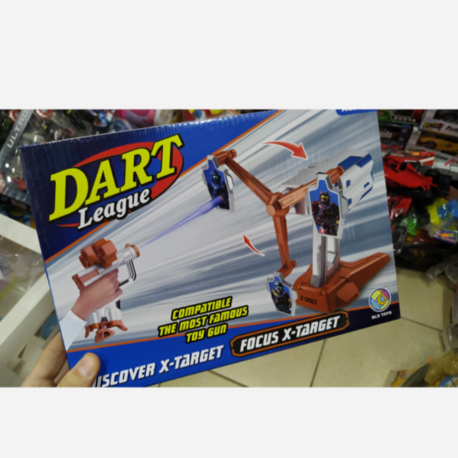 DÖNME DOLAPLI PİLLİ HEDEFLİ NERF TABANCASI (MUADIL MARKA)