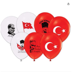 ATA / AY YILDIZ KARIŞIK BALON (10 LU PK)