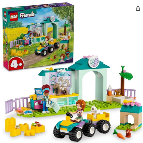 LEGO Friends Çiftlik Hayvanı Veteriner Kliniği 42632- (161 Parça)