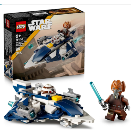 LEGO Star Wars: Klon Savaş. Plo Koon'un Jedi Starf. Mikro Savaş. 75400-6 /89 PARÇA