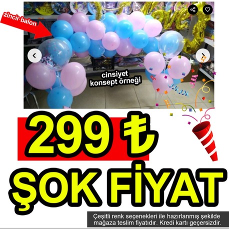 BALON ZİNCİRİ EKO1