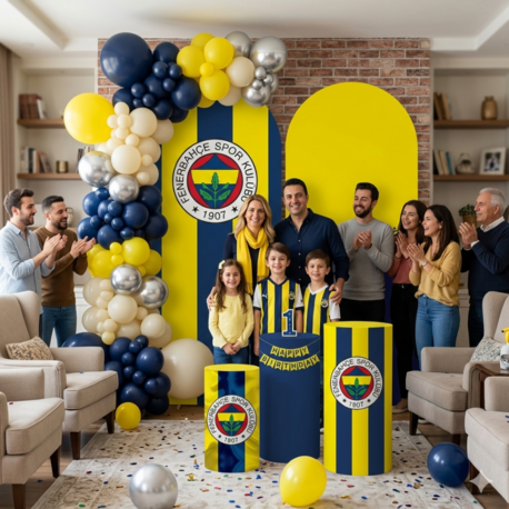 FENERBAHÇE KONSEPT DOĞUM GÜNÜ SÜSLEME