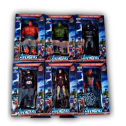 TEKLİ KUTULU KAHRAMAN  SPIDERMAN HULK BATMAN