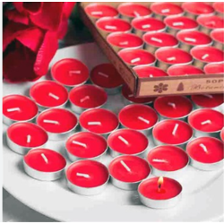 TEALIGHT MUM KALPLİ 50 LI